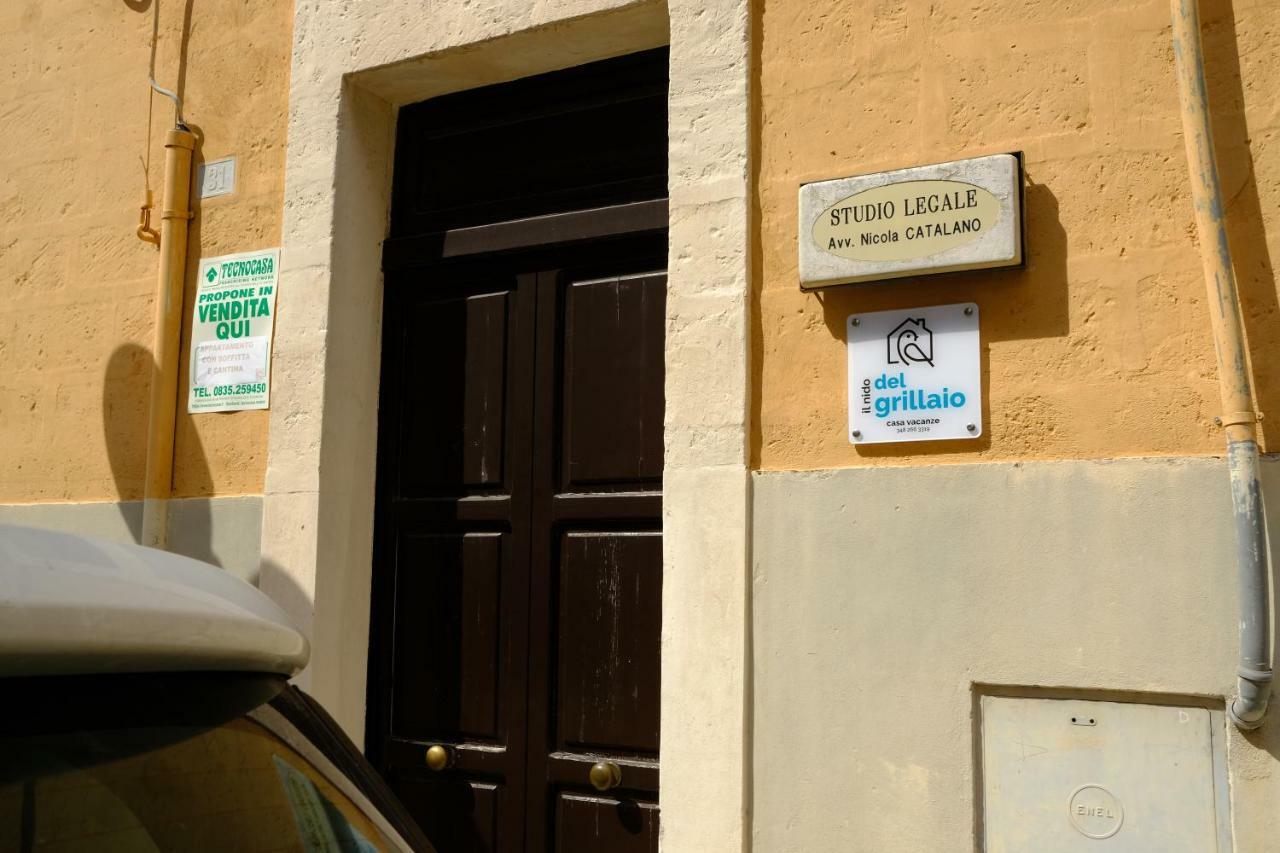 Il Nido Del Grillaio Suite & Appartament Matera Eksteriør bilde